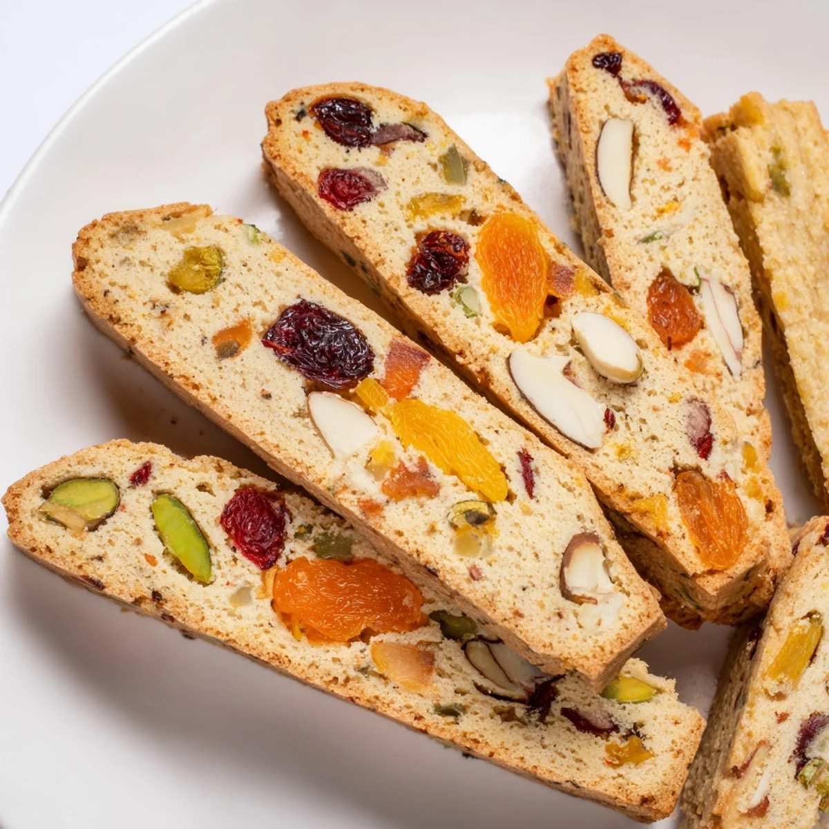Festive Holiday Snack Biscotti Thins
