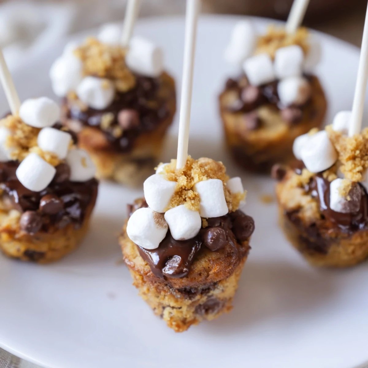 Smores Cinnamon Sweet Tea Muffin