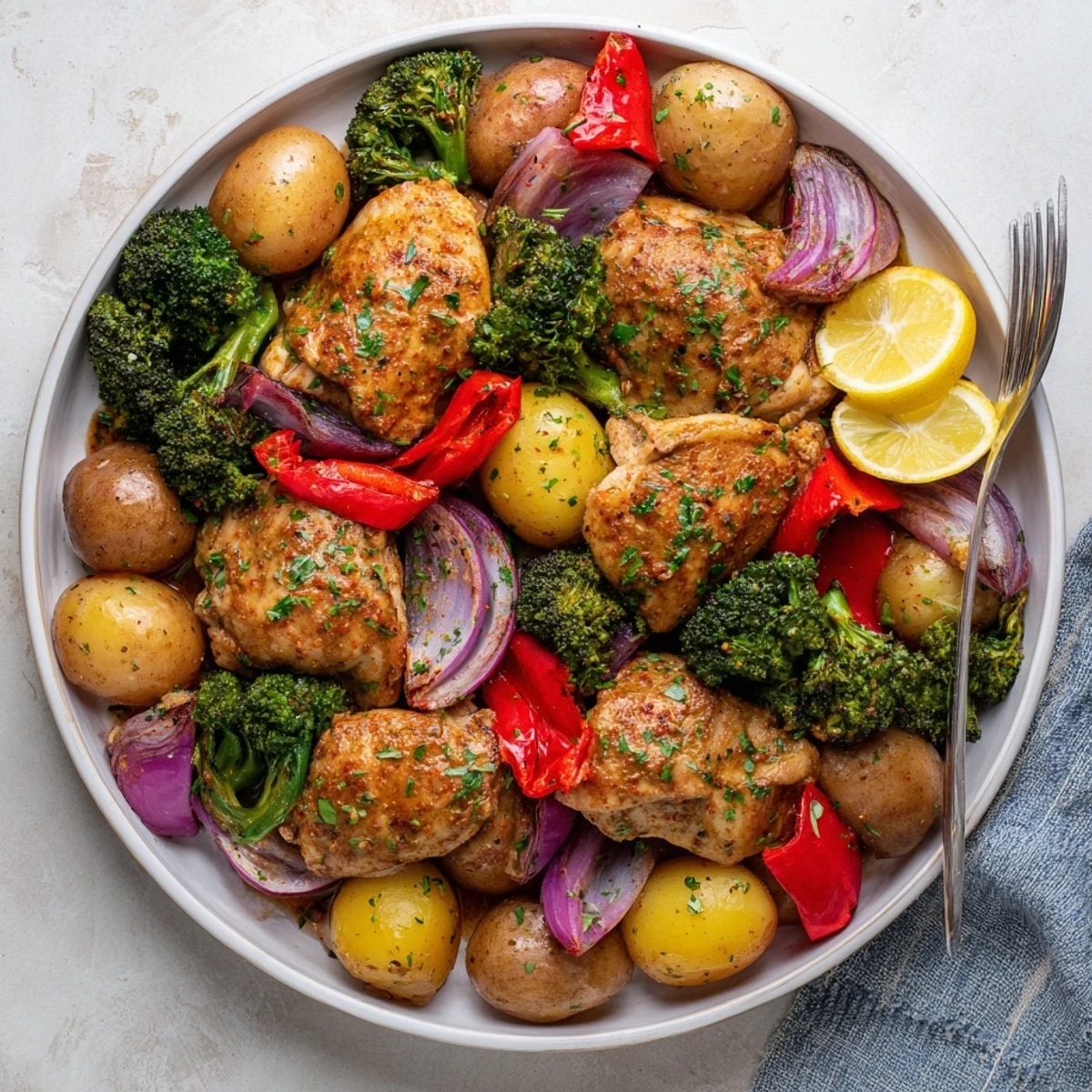 Lazy Gourmet Chicken Vegetable One-Pot