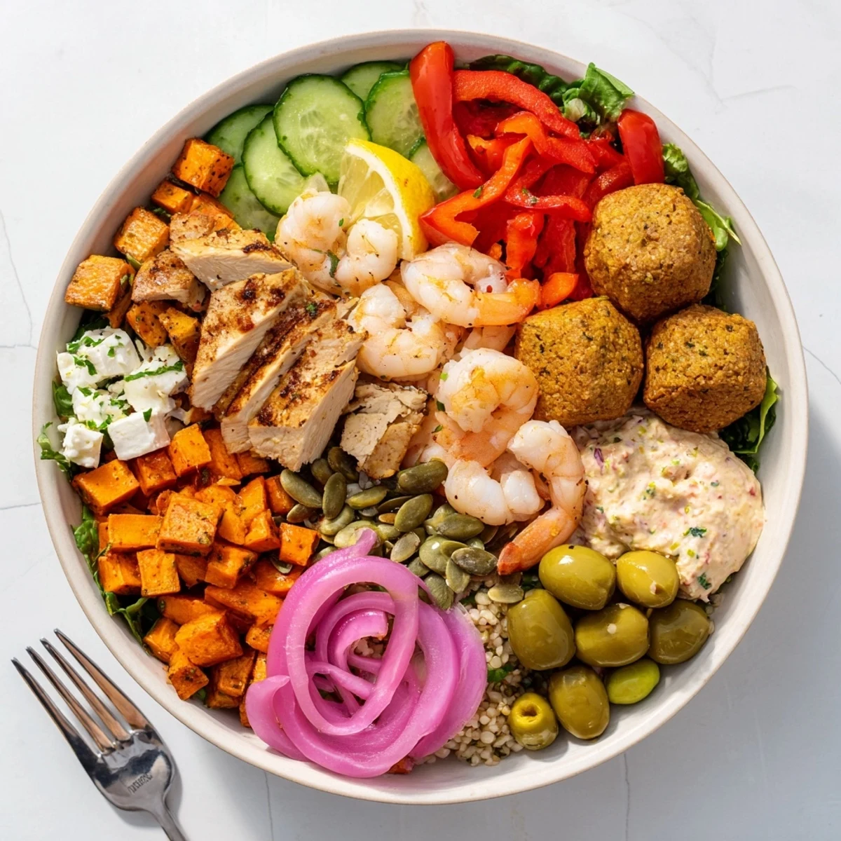 Interactive Build-Your-Own Boards & Bowls featuring vibrant ingredients and sauces.