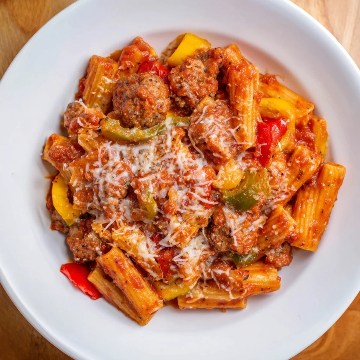 Baked Rigatoni with Sausage