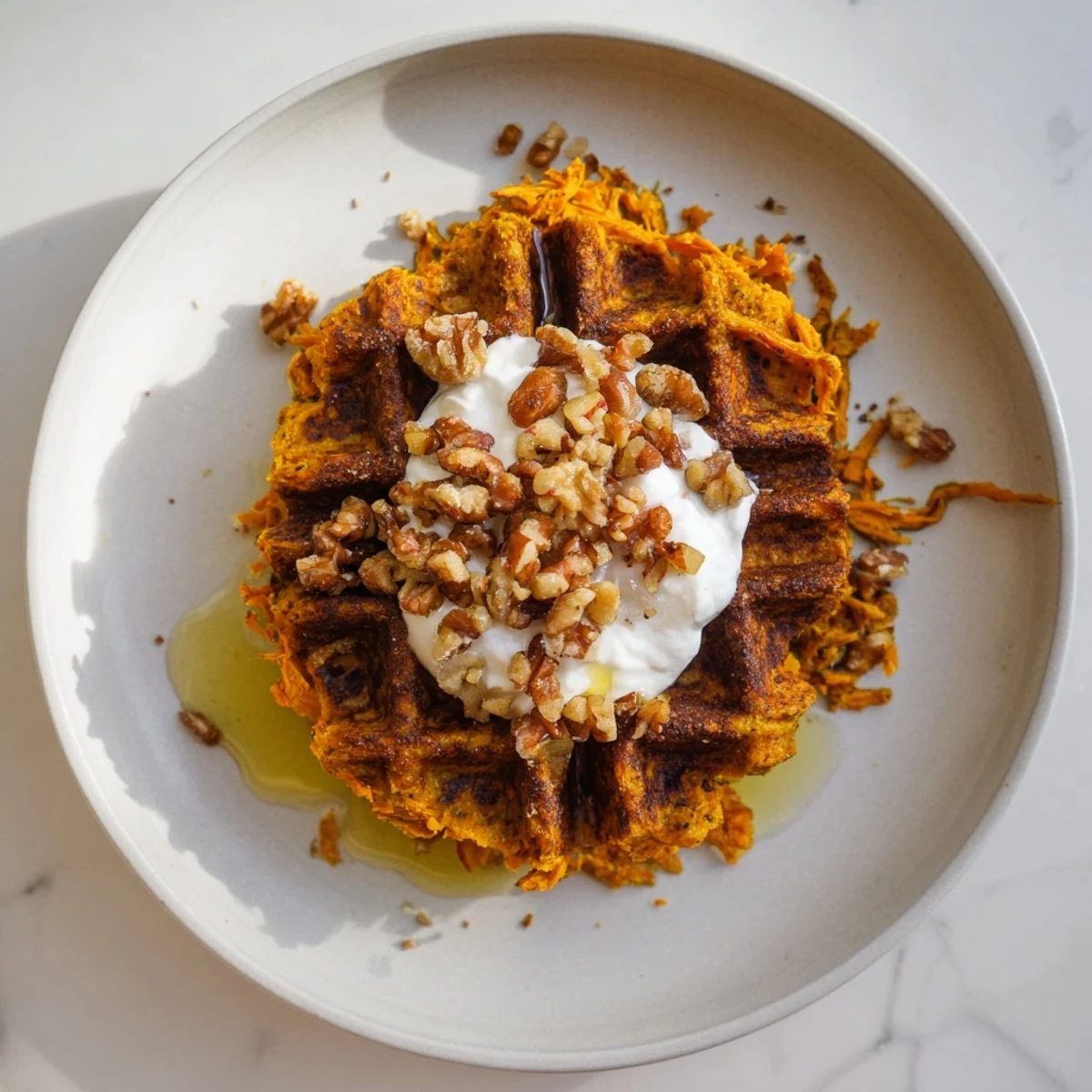 Sweet Potato Waffle Hack