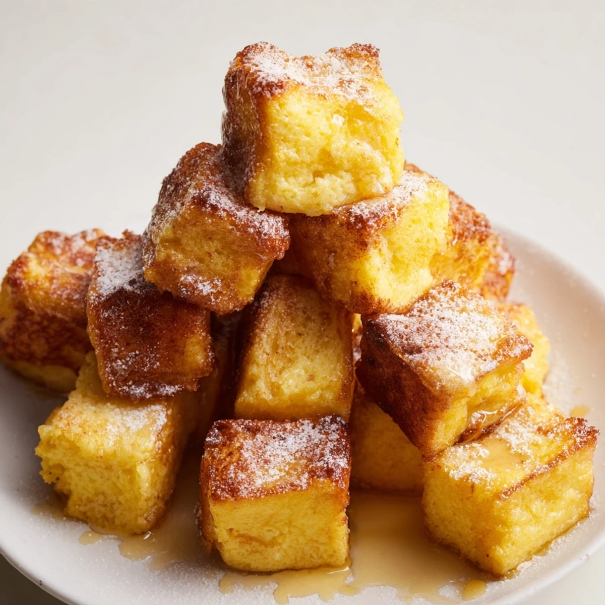 Warm, cinnamon-kissed Mini French Toast Casserole Bites—easy recipe ideal for brunch guests or holiday mornings.