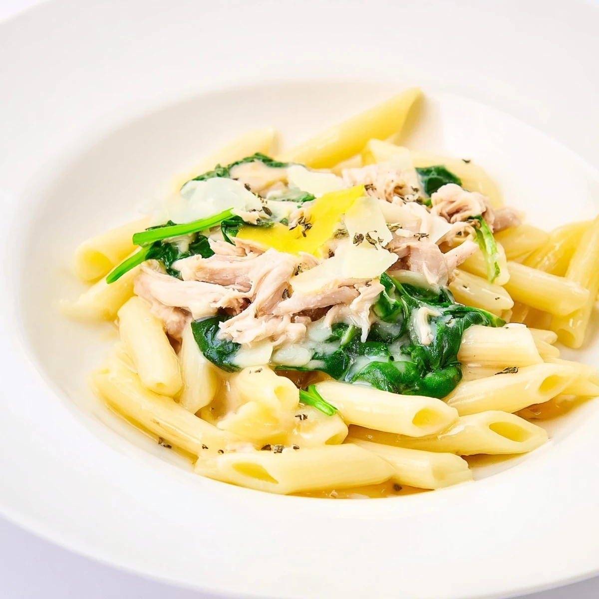 Rich and savory One-Pot Creamy Spinach & Turkey Christmas Pasta, a taste of Christmas in every bite, easy to make.