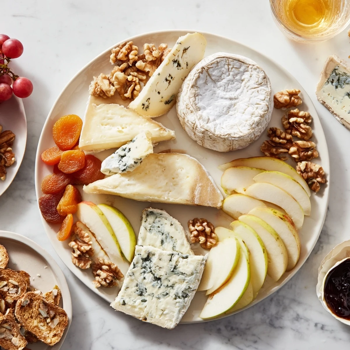 Indulge in this delicious Cheese Platter Cœur Passion, a French appetizer ideal for sharing and celebrating.