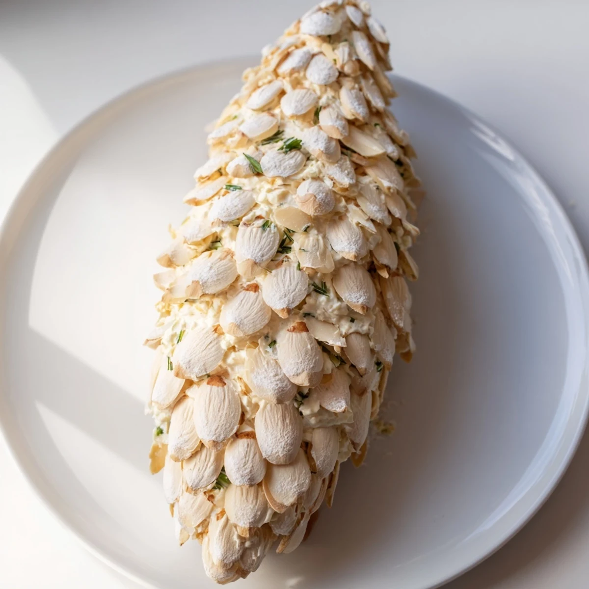 This gorgeous Snowy Pinecone Centerpiece invites guests with its stunning, snow-dusted, festive edible design.