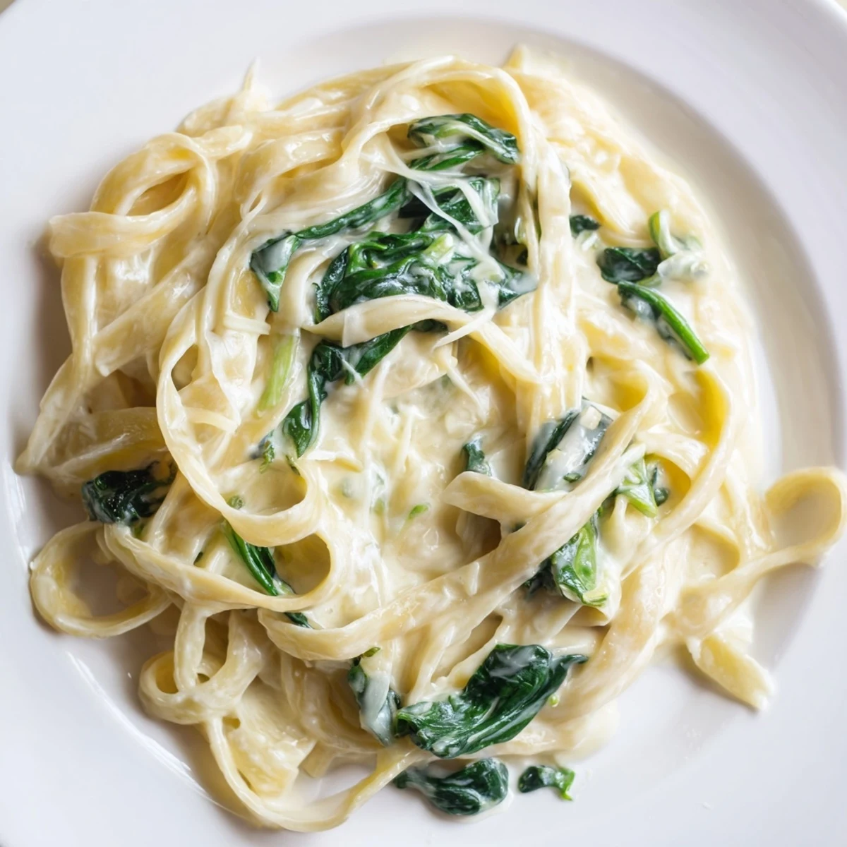 Freshly grated Parmesan and tender fettuccine swirl together in this comforting, vegetarian Italian pasta dish.