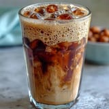 Summer treat: Peach Cobbler Cold Foam Chai, velvety, fruity, and spiced.