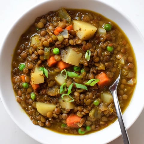 Japanese Curry Lentil Soup