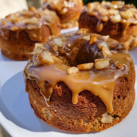 Chai Caramel Apple Donuts #145