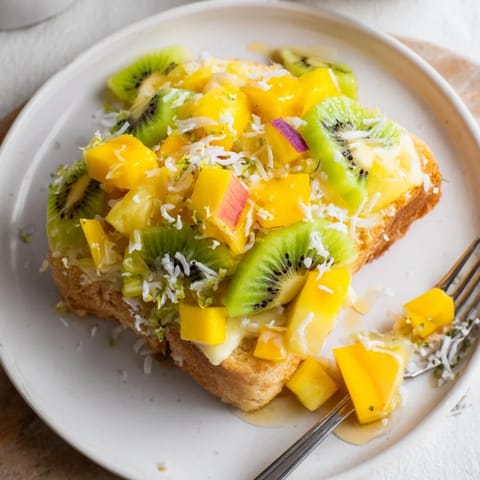 Yogurt Custard Toast Tropical #193