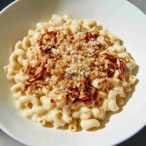 Classic Mac Cheese BBQ Chicken