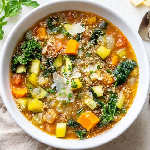 Minestrone Quinoa Winter Greens