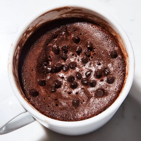 Quick Microwaved Chocolate Cake #256