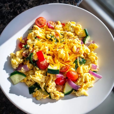 Egg Veggie Sheet Scramble #266