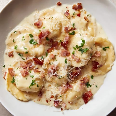 Olive Garden Ravioli Carbonara #295