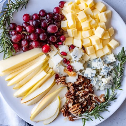 Winter Wonderland Snack Board