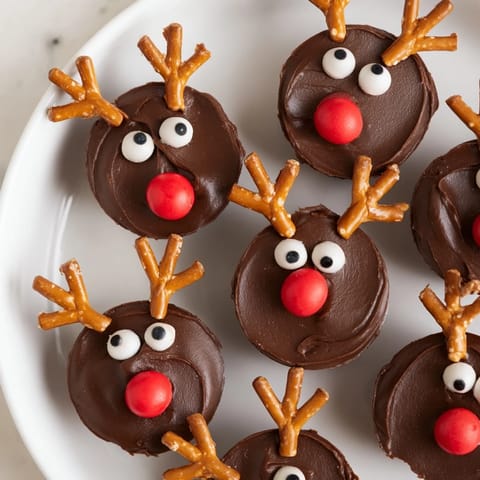 Chocolate Reindeer Pudding Cups #372