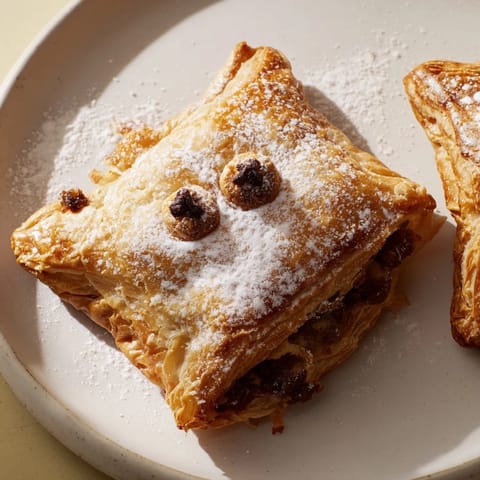 Sleeping Gingerbread Puff Pockets #306