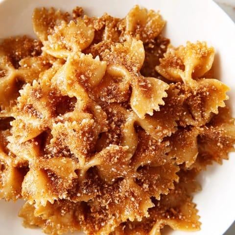 A close-up of crispy Air Fryer Pasta Christmas Crack, perfect for a sweet and salty holiday treat.