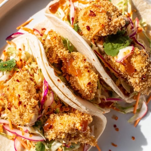 Hot Honey Chicken Tacos #427
