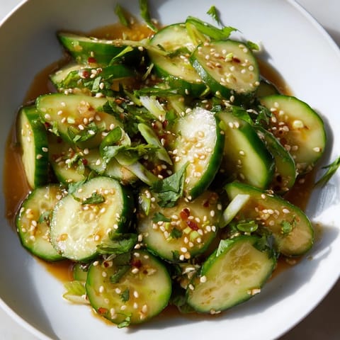 Zesty Shake Cucumber Salad #435