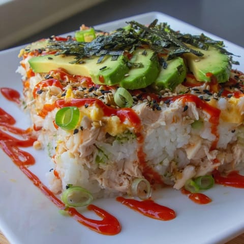 Chicken Sushi Bake Delight #436