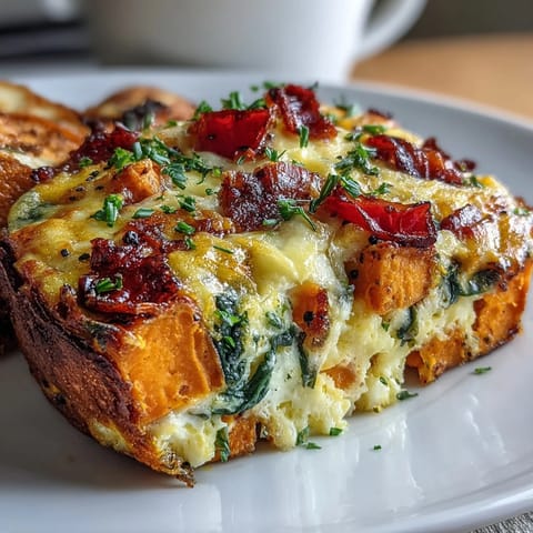 Easy Sweet Potato Egg Casserole