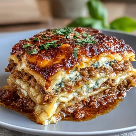 Hearty Cabbage Dumpling Lasagna, a comforting gluten-free bake with savory filling.