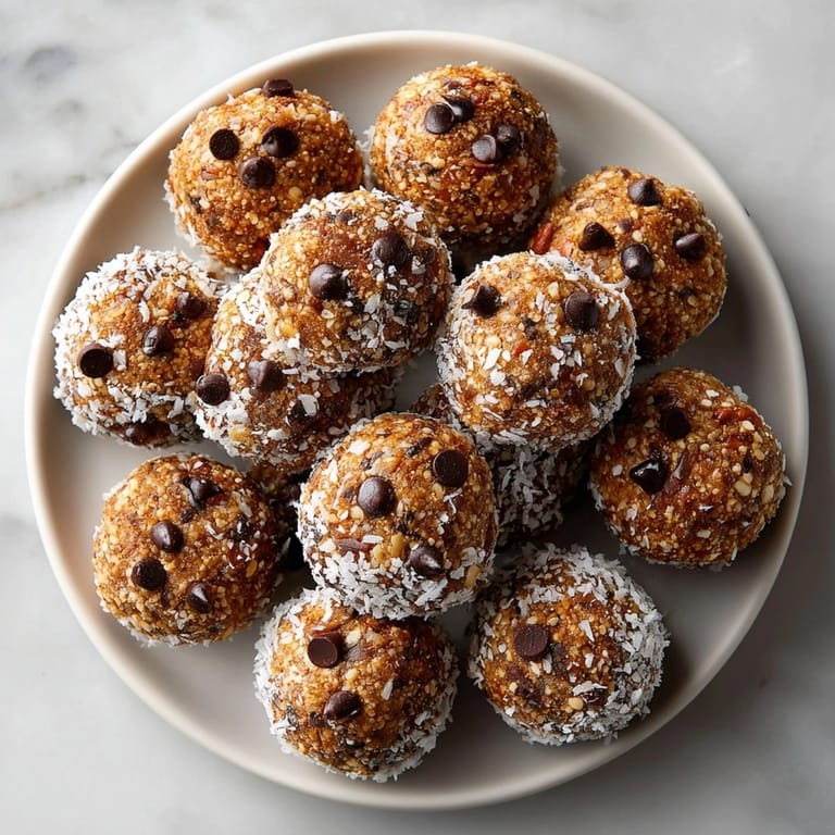 5-Minute Maple Pecan Energy Balls with Pumpkin Spice arranged in a jar for grab-and-go convenience.