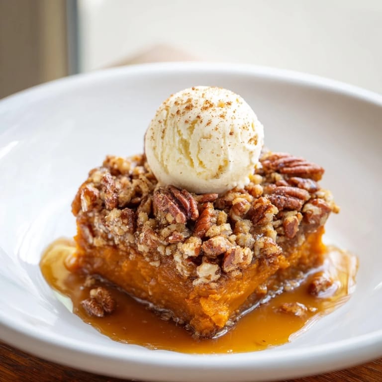 Indulgent Sweet Potato Casserole Rebel Float, featuring warm spices and a rich ice cream scoop.