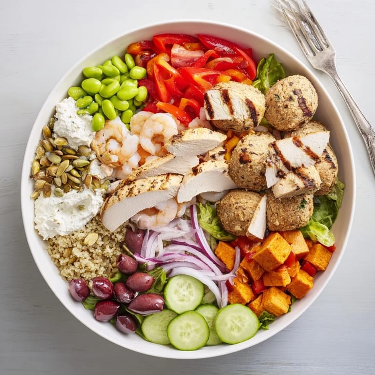 Guests enjoy customizing delicious bowls with fresh vegetables and proteins.  