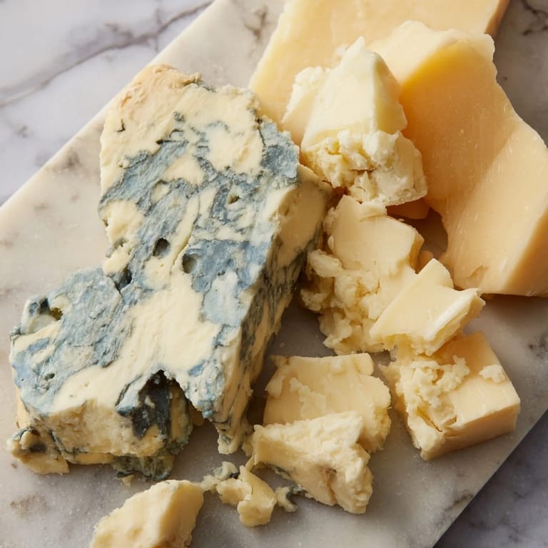 Enjoy "The Marble Quarry": an elegant cheese appetizer with grapes, pears, and fig jam.