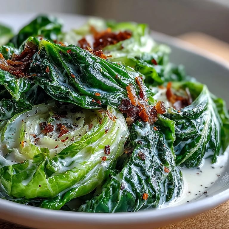 Vegan Coconut Braised Cabbage served alongside fluffy rice, highlighting tender leaves and golden turmeric-infused coconut sauce.  