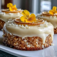 Baby Shower Lemon Sunshine Cake with Floral Topper: A radiant lemon cake layered with silky cream cheese frosting and crowned with edible flowers, perfect for festive celebrations.